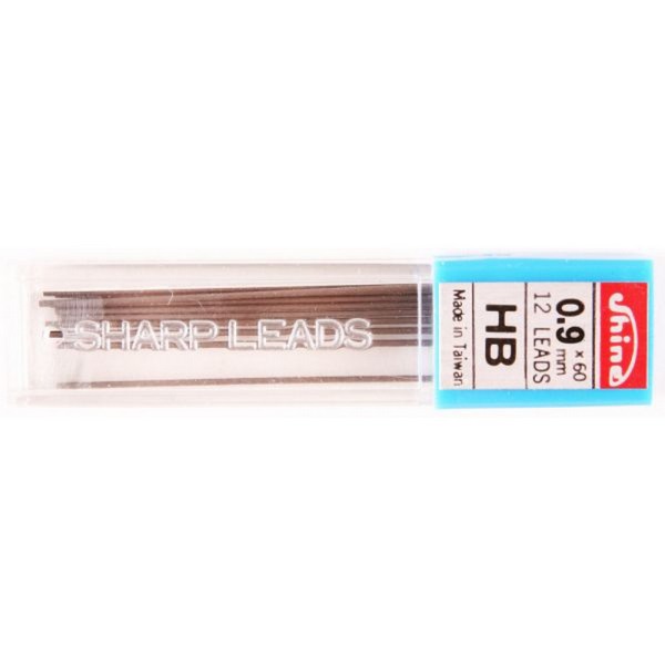 Shine Pencil Leads 0.9 mm HB 12 Leads